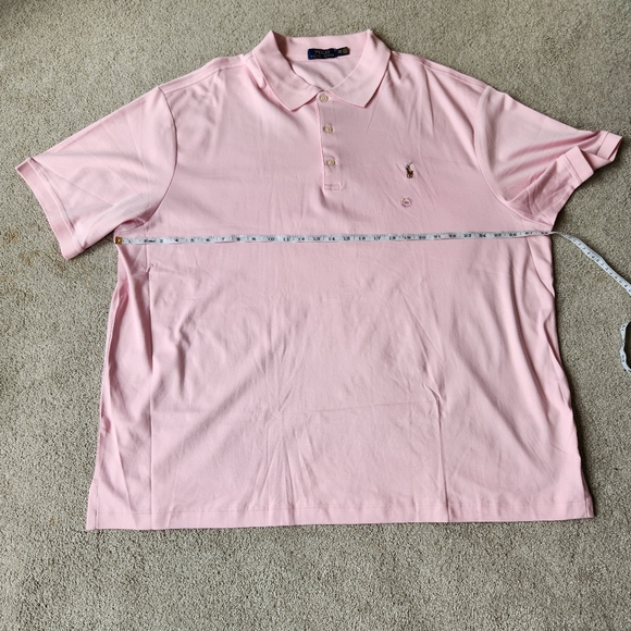 Polo by Ralph Lauren 3XB Polo Shirt OLD MONEY Preppy Prep Ivy League Pink - Picture 7 of 10
